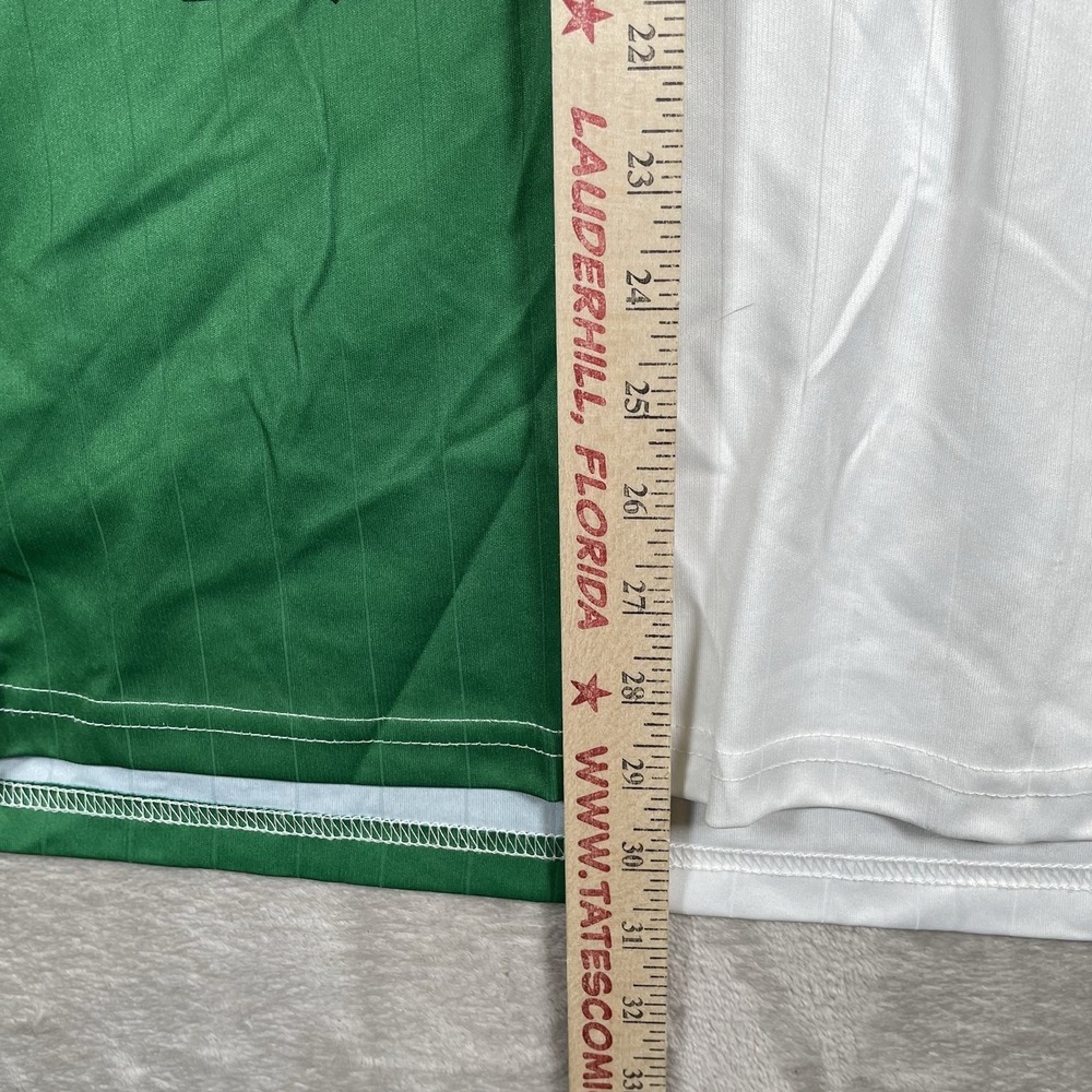Vintage 90s Club Leon Liga MX Soccer Jersey Mens L Green Futbol Shirt Sport Wear - Picture 9 of 9